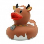 Игрушка для ванной LiLaLu Утка Корова Шоколадка (L1843)