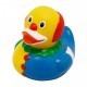 Игрушка для ванной LiLaLu Утка Клоун (L1900)