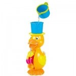 Игрушка для ванной BeBeLino Уточка Водяное колесо синяя шляпа (57033-2)