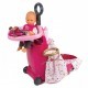 Игровой набор Smoby Baby Nurse Раскладной чемодан с аксессуарами (220316)