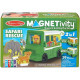 Игровой набор Melissa&Doug магнитный Сафари – спасательная машина (MD30666)