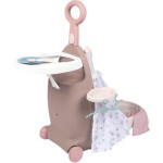 Игровой набор Smoby Toys Baby Nurse Раскладной чемодан 3 в 1 Серо-розовый (220374) Игровой набор Smoby Toys Baby Nurse Раскладной чемодан 3 в 1 Серо-розовый (220374)
