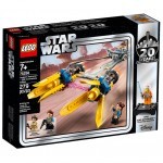 Конструктор LEGO Star Wars Гоночный под Энакина: к 20-лет. юбилею 279 дет. (75258)