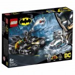 Конструктор LEGO Super Heroes DC Comics Гонка на мотоциклах с Мистером Фризом (76118)
