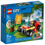 Конструктор LEGO City Fire Лесные пожарные 84 детали (60247) Конструктор LEGO City Fire Лесные пожарные 84 детали (60247)