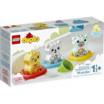 Конструктор LEGO DUPLO My First Веселое купание: Плавающий поезд с животными (10965) Конструктор LEGO DUPLO My First Веселое купание: Плавающий поезд с животными (10965)