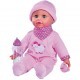 Кукла Simba Лаура Накорми из бутылочки с аксессуарами 24 звук. эффекты 3 (5140009)