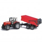Спецтехника Bruder Трактор Massey Ferguson 7480 c прицепом М1:16 (02045) Спецтехника Bruder Трактор Massey Ferguson 7480 c прицепом М1:16 (02045)