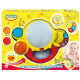 Музыкальная игрушка BeBeLino Музыкальный барабанчик бело-желтый (57067-2)