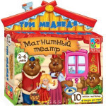 Настольная игра Vladi Toys Магнитный театр Три медведя (VT3206-10) Настольная игра Vladi Toys Магнитный театр Три медведя (VT3206-10)