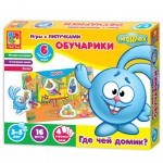Настольная игра Vladi Toys Обучарики Где чей домик (VT2307-02) Настольная игра Vladi Toys Обучарики Где чей домик (VT2307-02)