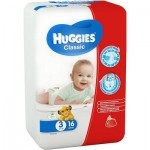 Подгузники Huggies Classic 3 (4-9 кг) Small 16 шт (5029053543086) Подгузники Huggies Classic 3 (4-9 кг) Small 16 шт (5029053543086)
