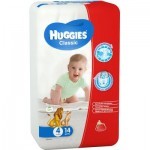 Подгузники Huggies Classic 4 (7-18 кг) Small 14 шт (5029053543123)