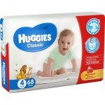 Подгузники Huggies Classic 4 (7-18 кг) Mega 68 шт (5029053543154)
