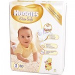 Подгузники Huggies Elite Soft 3 Mega (5-9 кг ) 80 шт (5029053545295)