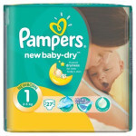 Подгузники Pampers New Baby-Dry Newborn (2-5 кг), 27шт (4015400264453/4015400264453) Подгузники Pampers New Baby-Dry Newborn (2-5 кг), 27шт (4015400264453/4015400264453)