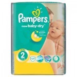 Подгузники Pampers New Baby-Dry Mini Размер 2 (3-6 кг), 17шт (4015400647515)