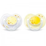 Пустышка Philips AVENT Classic Ночная, 2 шт (SCF176/18)