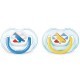 Пустышка Philips AVENT Fashion 0-6мес, 2шт (SCF172/18_boy)