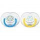 Пустышка Philips AVENT Современная 6-18 мес для мальчиков 2 шт (SCF180/27)