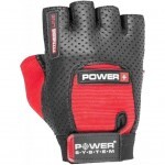 Рукавички для фітнесу Power System Power Grip PS-2800 S Black/Red (PS-2500_S_Black-red) Рукавички для фітнесу Power System Power Grip PS-2800 S Black/Red (PS-2500_S_Black-red)
