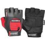 Рукавички для фітнесу Power System Power Plus PS-2500 Black/Red L (PS-2500_L_Black-red) Рукавички для фітнесу Power System Power Plus PS-2500 Black/Red L (PS-2500_L_Black-red)