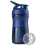 Шейкер спортивный BlenderBottle SportMixer 590ml Navy ORIGINAL (SM 20oz Navy) Шейкер спортивный BlenderBottle SportMixer 590ml Navy ORIGINAL (SM 20oz Navy)