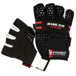 Перчатки для фитнеса Power System Basic EVO PS-2100 Black Red Line S (PS_2100E_S_Black/Red)