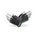 Перчатки для фитнеса MadMax MFG-251 Rainbow Green M (MFG-251- Green_M)