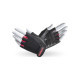 Рукавички для фітнесу MadMax MFG-251 Rainbow Rubine Red XS (MFG-251-RED_XS)