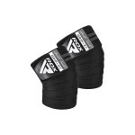 Бинт для спорта RDX на коліна KR11 GYM Knee Wrap Black/Grey (WAH-KR11BG) Бинт для спорта RDX на коліна KR11 GYM Knee Wrap Black/Grey (WAH-KR11BG)