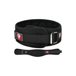 Атлетический пояс RDX RX4 EVA Curve неопреновий Black XL (WBE-RX4B-XL)