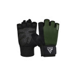 Перчатки для фитнеса RDX W1 Half Army Green M (WGA-W1HA-M) Перчатки для фитнеса RDX W1 Half Army Green M (WGA-W1HA-M)