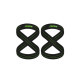 Кистевые лямки RDX Gym Lifting 8 Figure Straps Army Green S (WAC-W8AGN-S)
