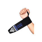 Бинт для спорта RDX Gym Wrist Wrap R11 Black/Blue (WAH-WR11BU) Бинт для спорта RDX Gym Wrist Wrap R11 Black/Blue (WAH-WR11BU)