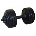 Гантель InterAtletika 20кг Black (СТ 530.20) Гантель InterAtletika 20кг Black (СТ 530.20)