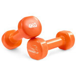 Гантель PowerPlay вінілові 4125 Achilles 2 х 4 кг Помаранчеві (PP_4125_4kg_2in) Гантель PowerPlay вінілові 4125 Achilles 2 х 4 кг Помаранчеві (PP_4125_4kg_2in)