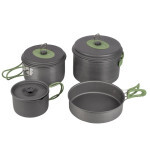 Набор туристической посуды Bo-Camp Explorer 4 Pieces Hard Anodized Grey/Green (2200244) Набор туристической посуды Bo-Camp Explorer 4 Pieces Hard Anodized Grey/Green (2200244)