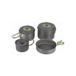 Набор туристической посуды Bo-Camp Explorer 4 Pieces 21 Hard Anodized Grey/Green (2200241) Набор туристической посуды Bo-Camp Explorer 4 Pieces 21 Hard Anodized Grey/Green (2200241)