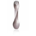 Ложка-вилка туристическая Humangear GoBites Ti-Uno titanium (022.0055) Ложка-вилка туристическая Humangear GoBites Ti-Uno titanium (022.0055)