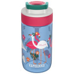 Бутылка для воды Kambukka Lagoon 400 мл Blue Flamingo синій/фуксія (11-04052)