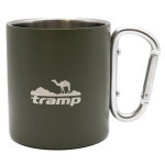 Чашка туристическая Tramp 350 мл с карабином Olive (UTRC-122-olive) Чашка туристическая Tramp 350 мл с карабином Olive (UTRC-122-olive)