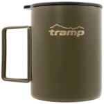 Чашка туристическая Tramp зі складаними ручками та поїлкою 500 мл Olive (UTRC-142-olive) Чашка туристическая Tramp зі складаними ручками та поїлкою 500 мл Olive (UTRC-142-olive)