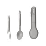 Набор туристической посуды NexTool Titanium Tableware Set, титан (NE20132)