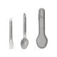 Набор туристической посуды NexTool Titanium Tableware Set, титан (NE20132)