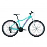 Велосипед Leon 26" HT-LADY AM Vbr рама-18" 2019 бирюзовый (OPS-LN-26-044)