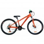 Велосипед Optimabikes 26" MOTION AM DD рама-18" 2019 оранжевый (OPS-OP-26-158)