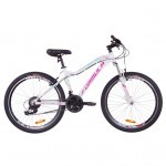 Велосипед Formula 26" MYSTIQUE 2.0 AM Vbr рама-13,5" 2019 бело-голубой с фиол (OPS-FR-26-320)
