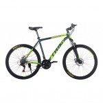 Велосипед Trinx Majestic M116Elite 2019 27.5" 21" Matt-Grey-Green-Yellow (M116Elite.21MGGY)