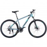 Велосипед Trinx Majestic M136Pro 2019 29" 18" Matt-Grey-Black-Cyan (M136ProMGBC)